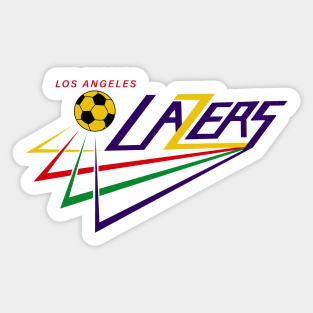 Defunct Los Angeles Lazers Soccer 1982 Sticker